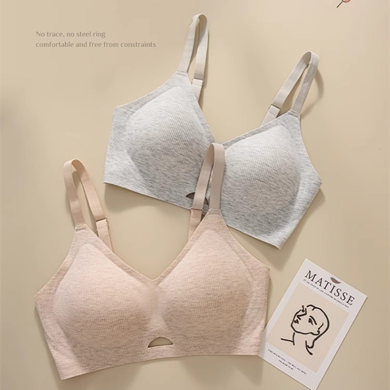 Wirefree Bra Comfort - Reggiseno push-up senza cuciture da donna,