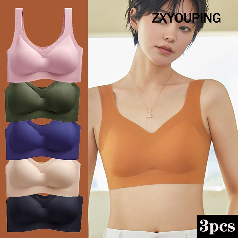 Full Coverage Bra - Reggiseno sportivo Sexy 3 pezzi reggiseno