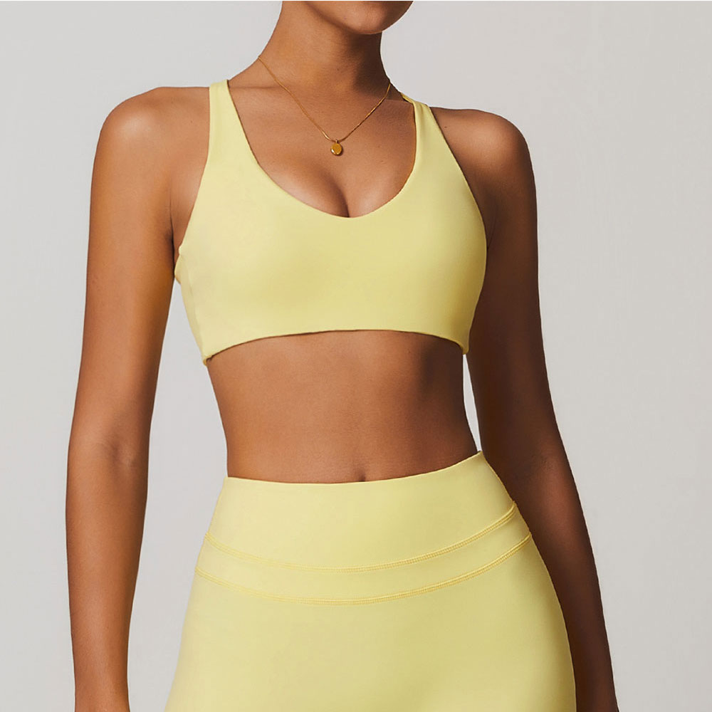 Sports Bra Racerback - JUREN reggiseno sportivo donna reggiseno Fitness