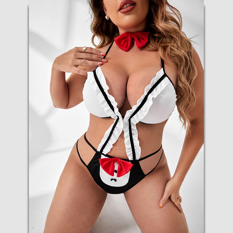 New Bow Halter Set di lingerie - Lace Bralette Set recensione e prezzo